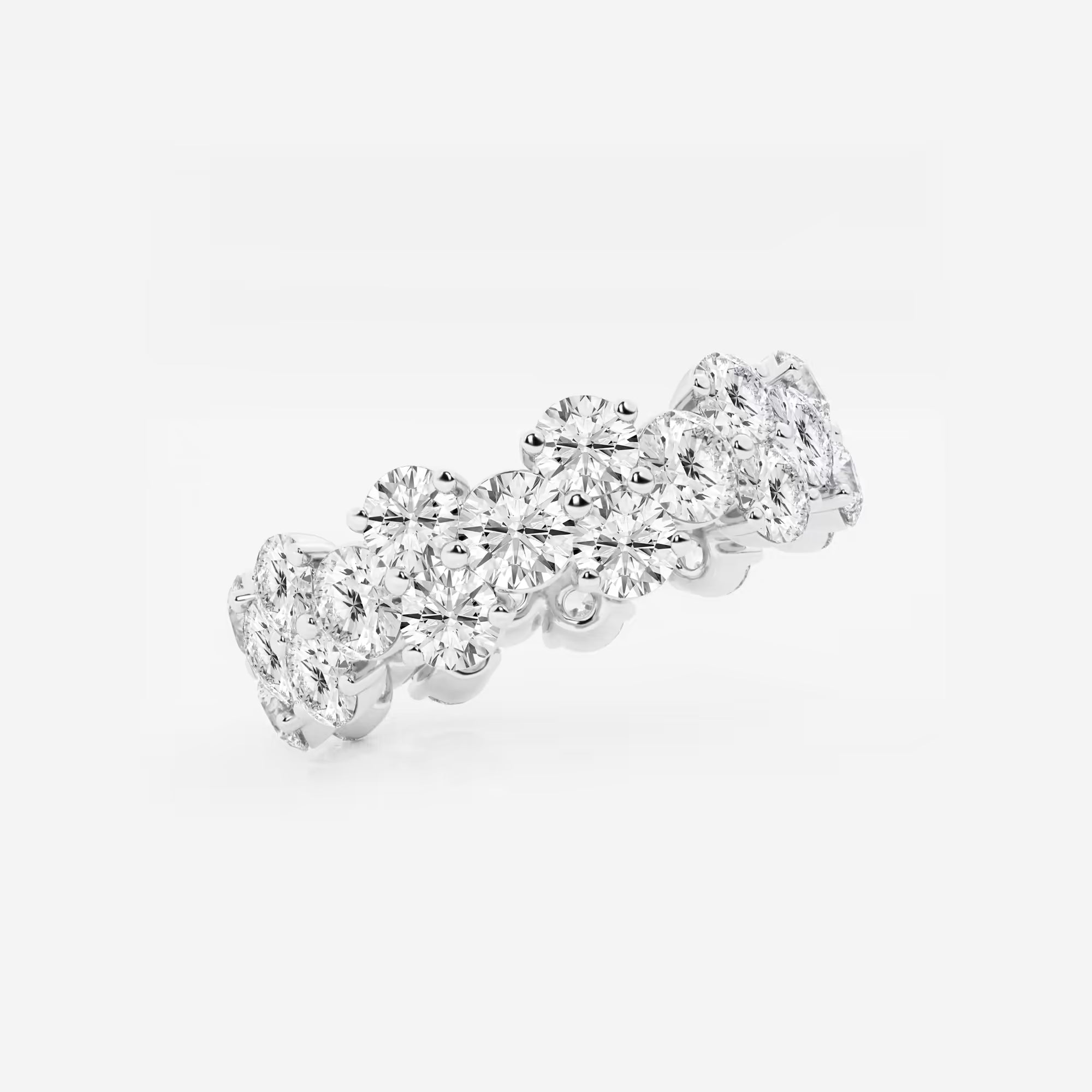 Floréa Garland Round Lab-Grown Diamond Eternity Band