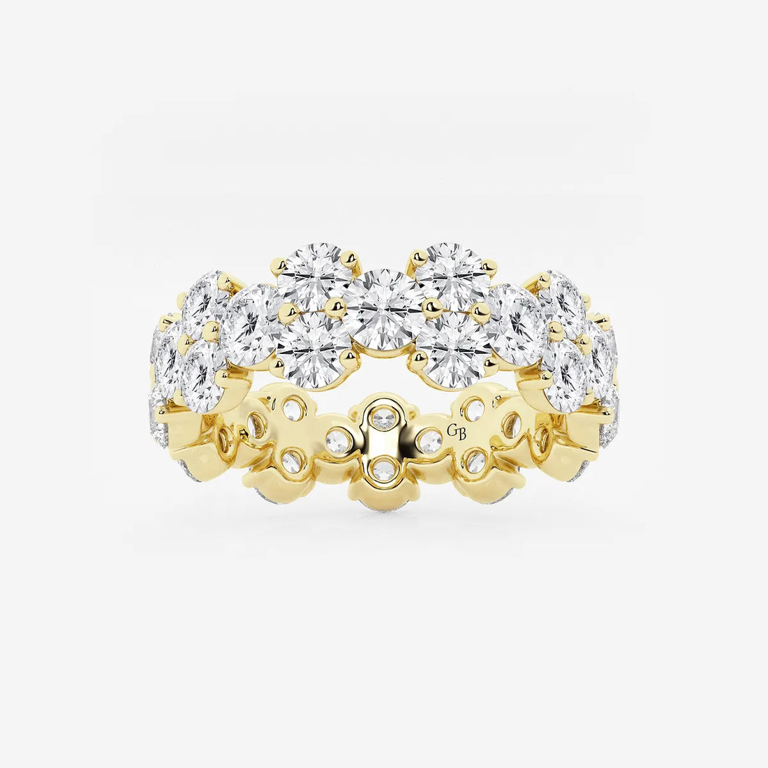 Floréa Garland Round Lab-Grown Diamond Eternity Band