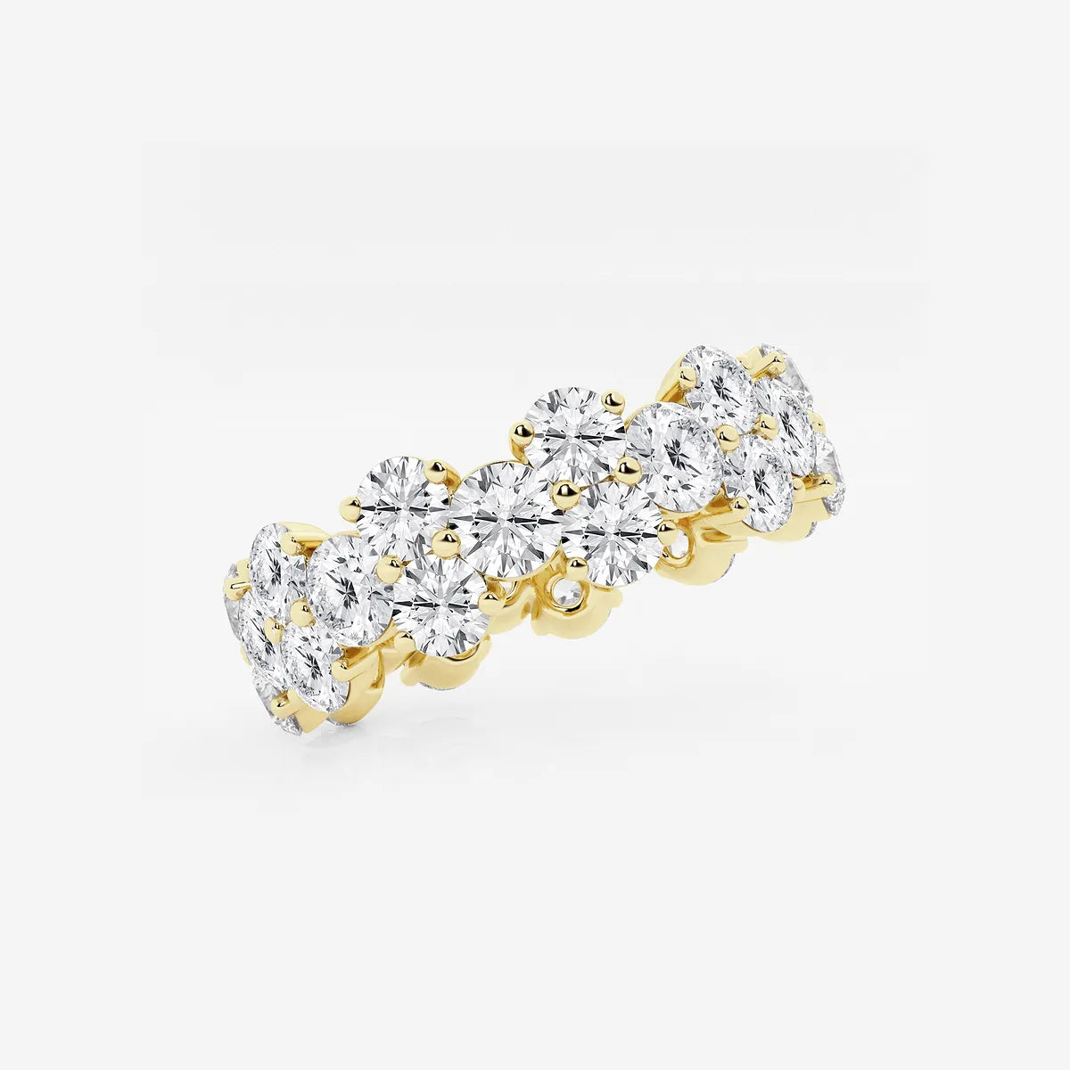 Floréa Garland Round Lab-Grown Diamond Eternity Band