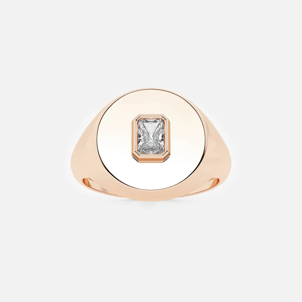Imperion Radiant Lab-Grown Diamond Signet Ring