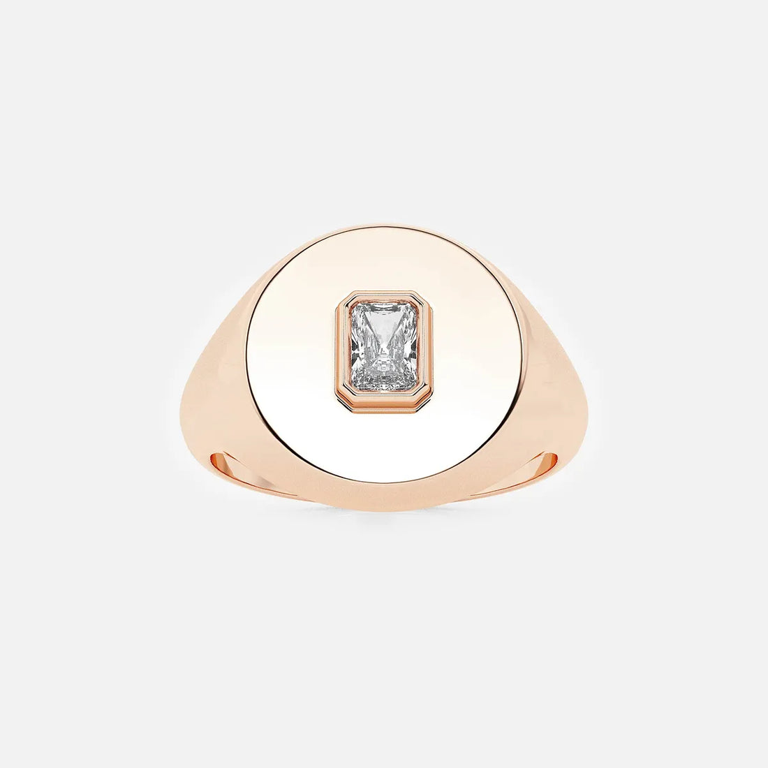 Imperion Radiant Lab-Grown Diamond Signet Ring