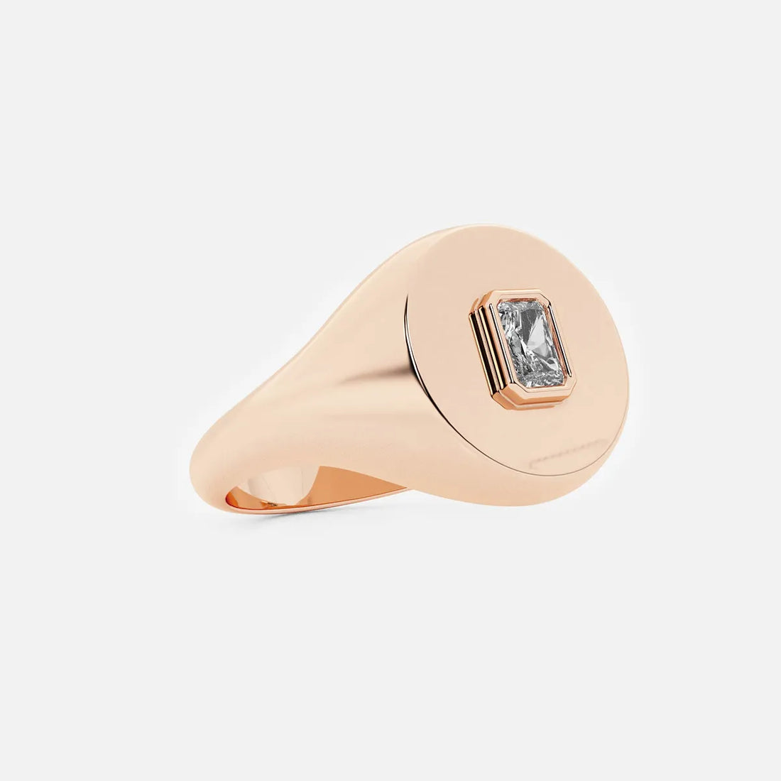 Imperion Radiant Lab-Grown Diamond Signet Ring