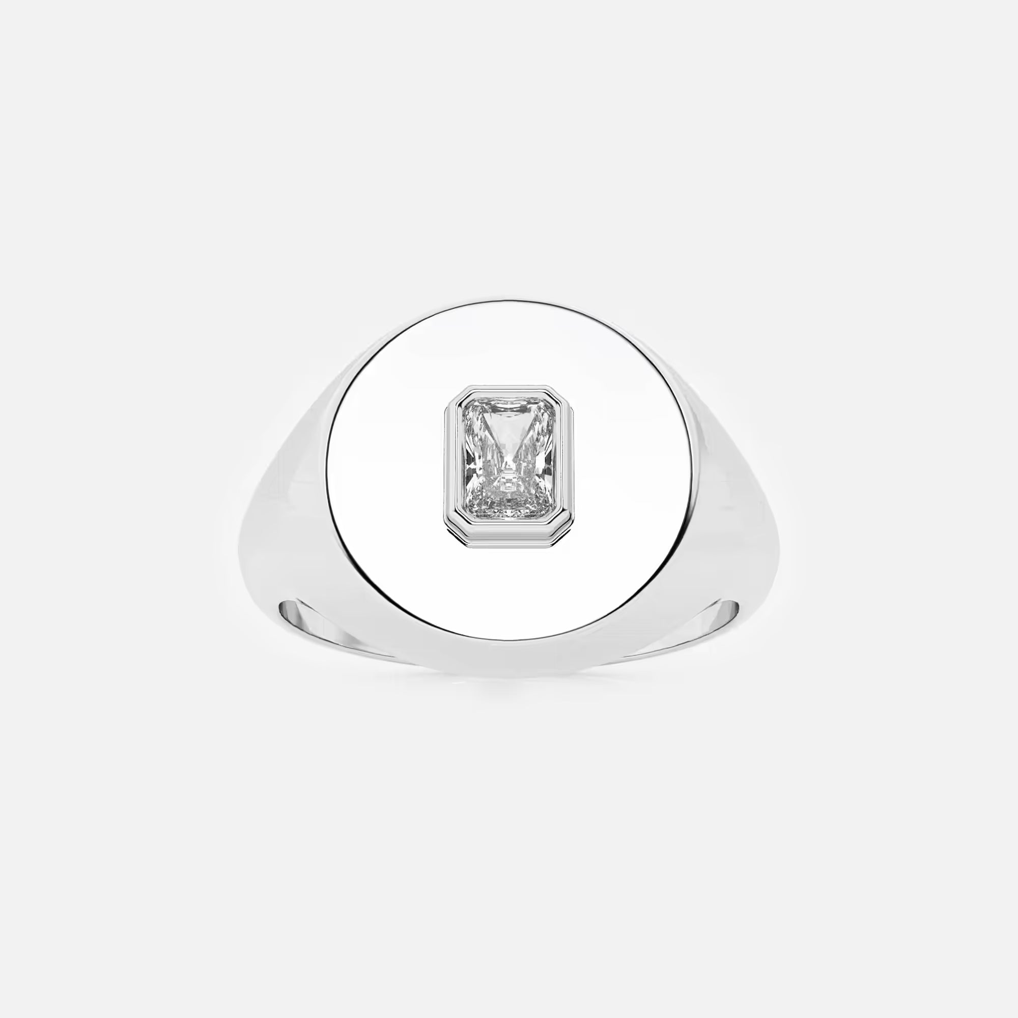 Imperion Radiant Lab-Grown Diamond Signet Ring