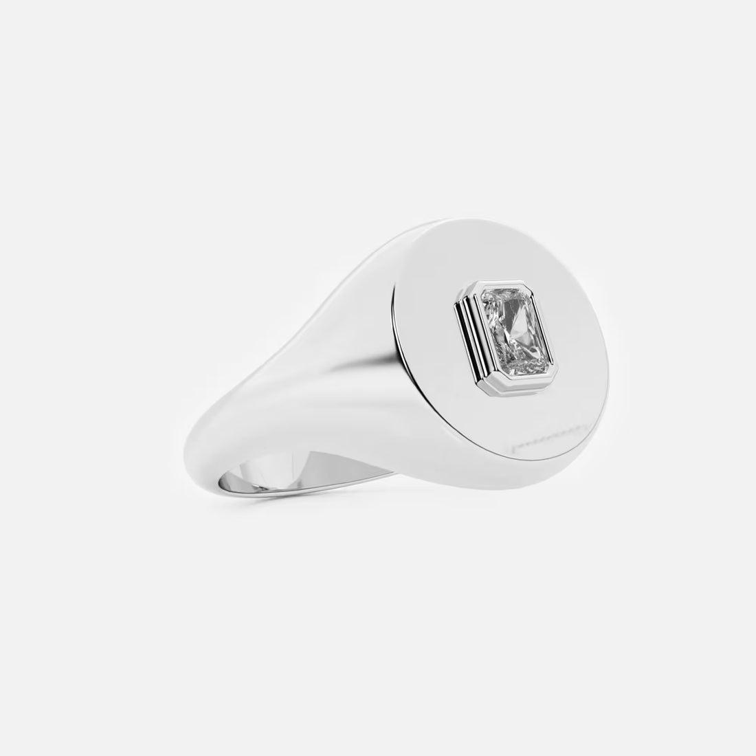 Imperion Radiant Lab-Grown Diamond Signet Ring