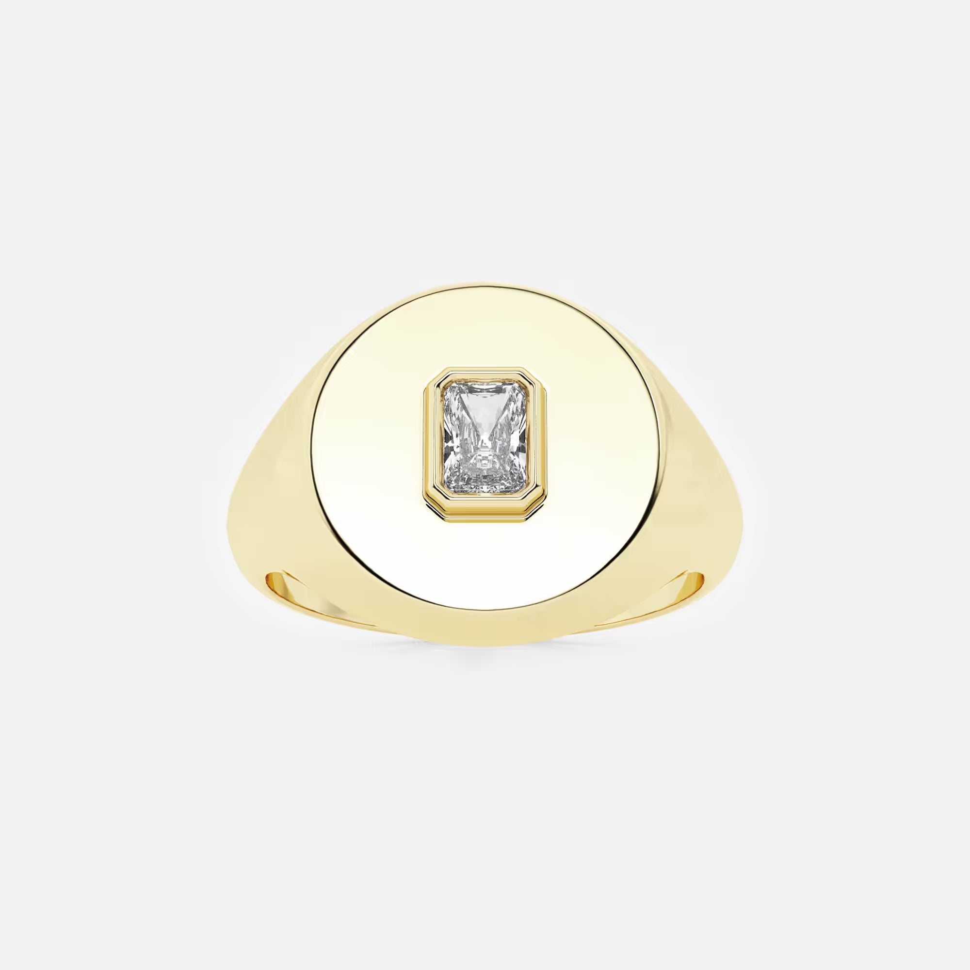 Imperion Radiant Lab-Grown Diamond Signet Ring