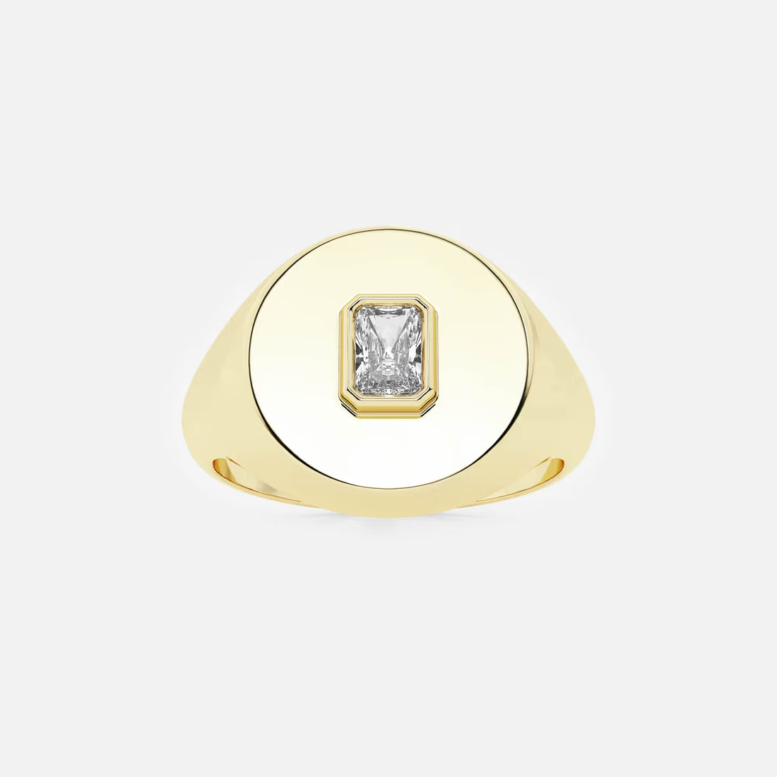Imperion Radiant Lab-Grown Diamond Signet Ring
