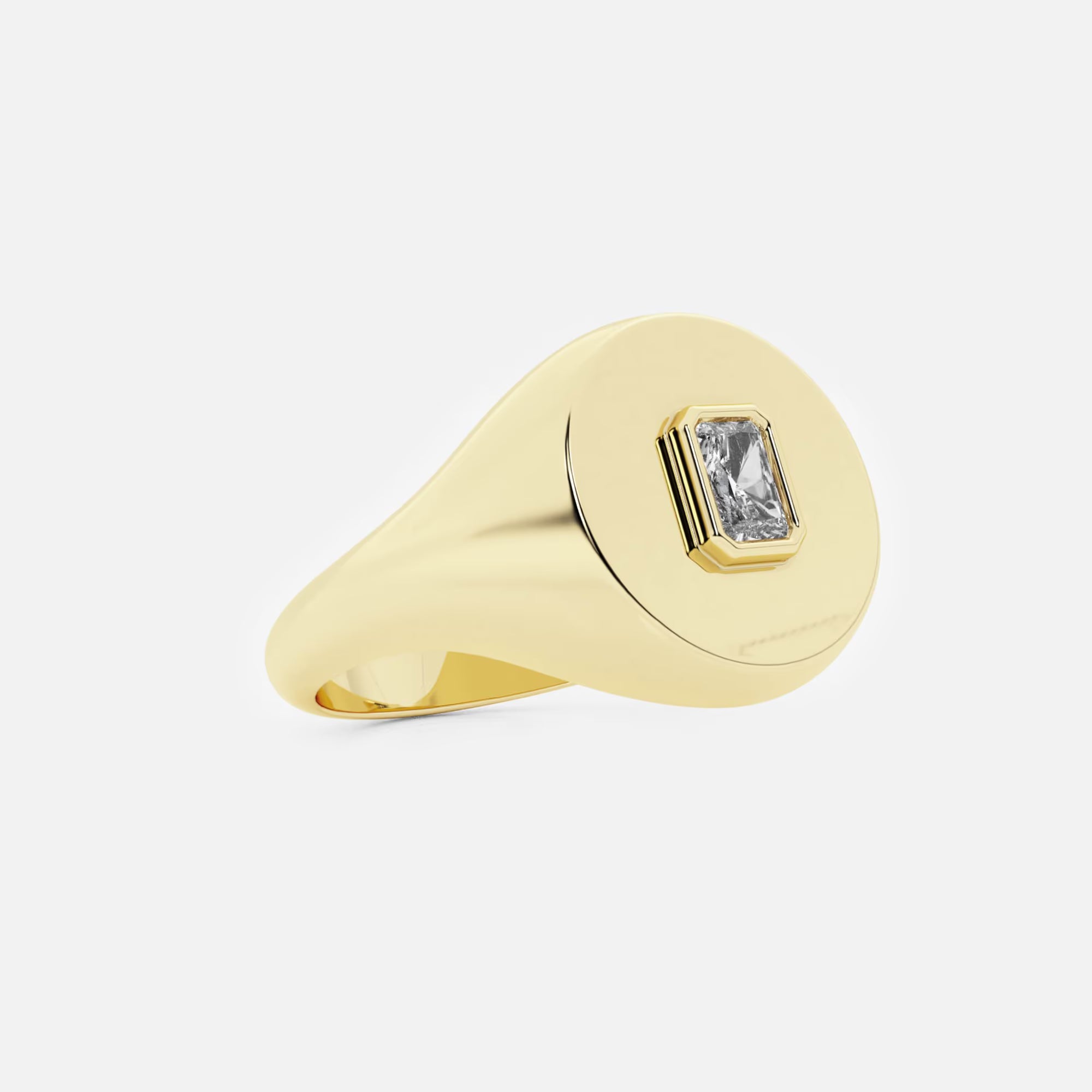 Imperion Radiant Lab-Grown Diamond Signet Ring