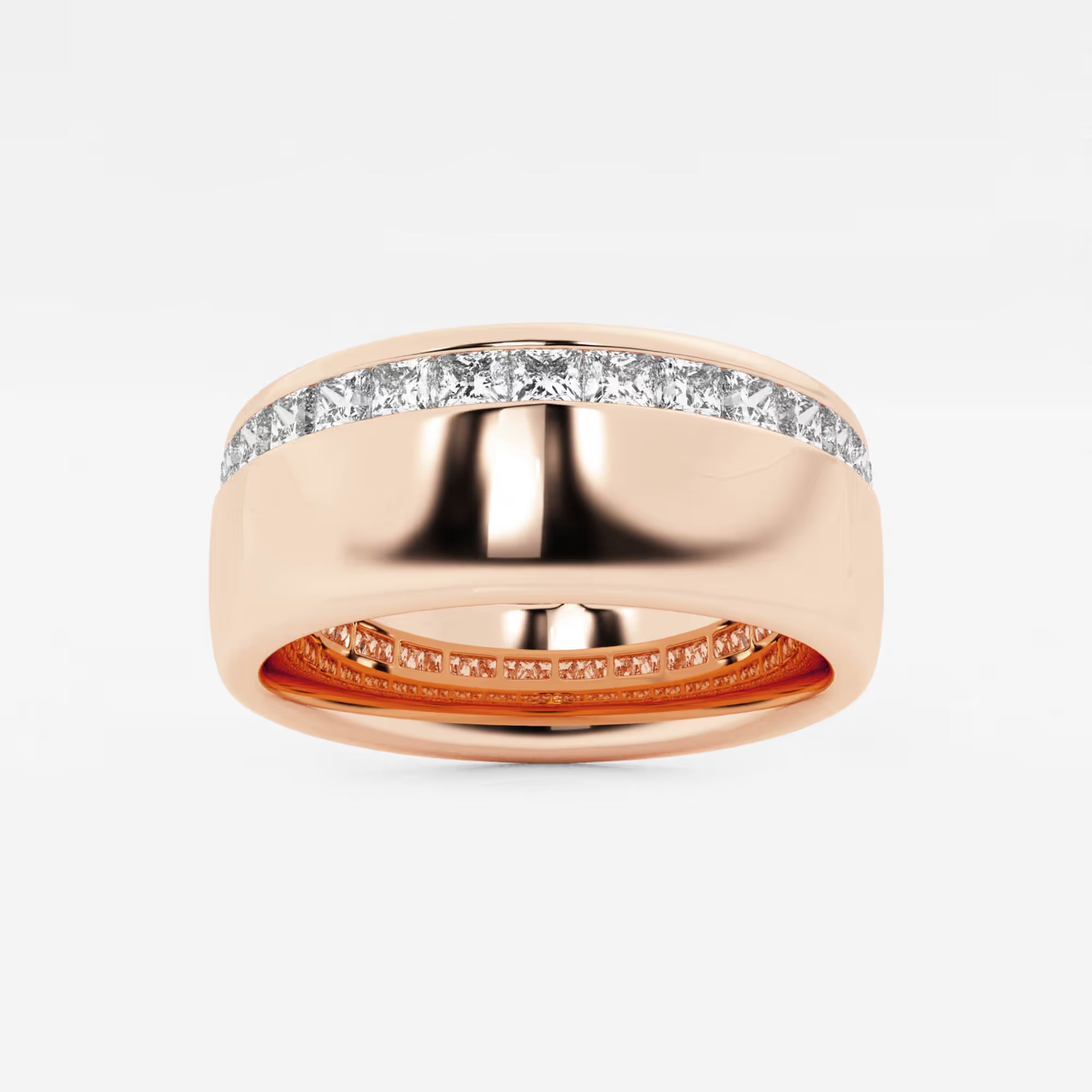 Regalia Princess Lab-Grown Diamond Channel Set Cigar Band