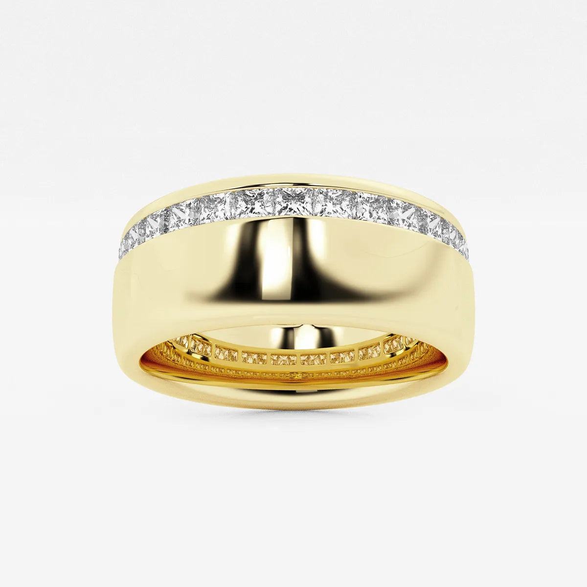 Regalia Princess Lab-Grown Diamond Channel Set Cigar Band