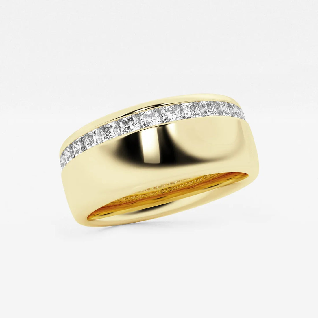 Regalia Princess Lab-Grown Diamond Channel Set Cigar Band