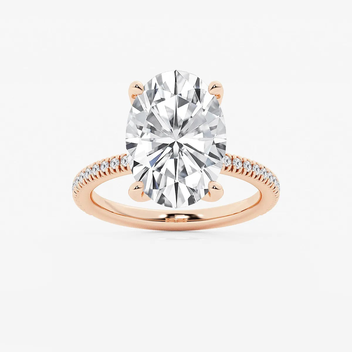 Oval Cut Solitaire Engagement Ring