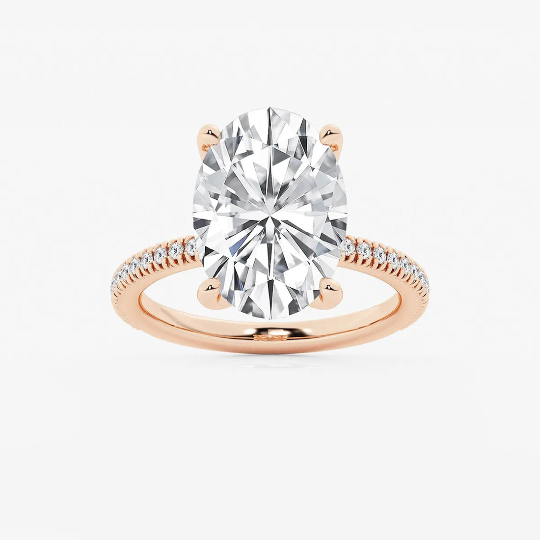 Oval Cut Solitaire Engagement Ring