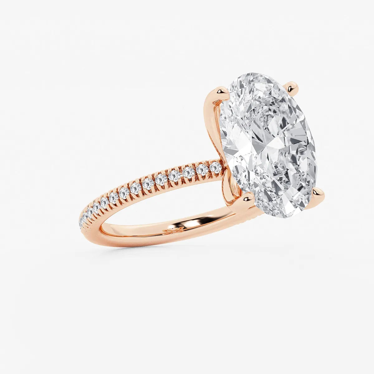 Oval Cut Solitaire Engagement Ring