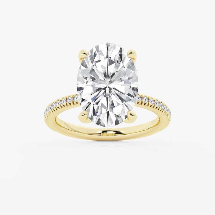 Oval Cut Solitaire Engagement Ring