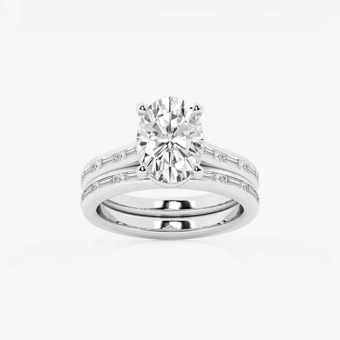 Oval Cut Solitaire Engagement Ring
