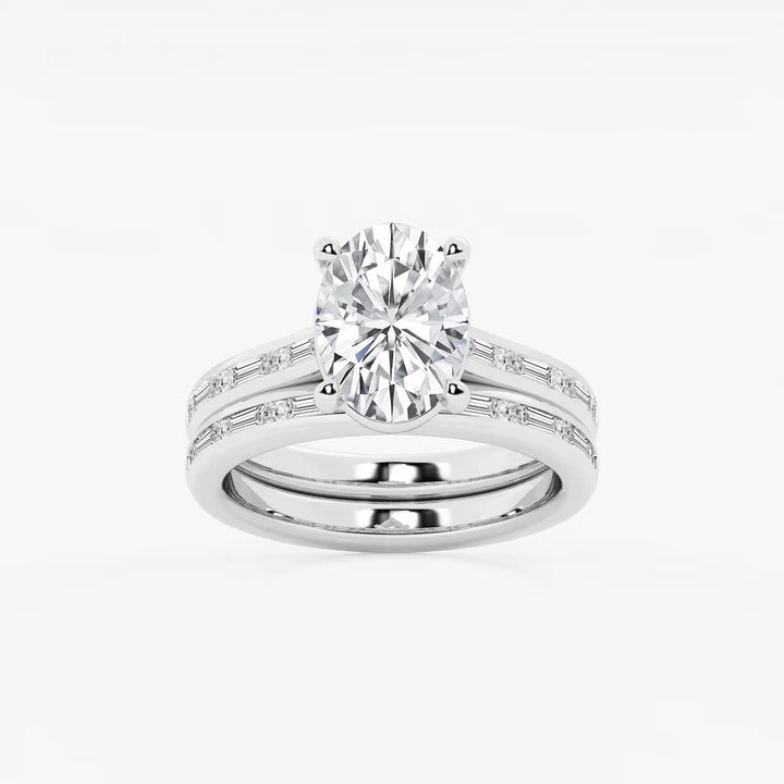 Oval Cut Solitaire Engagement Ring