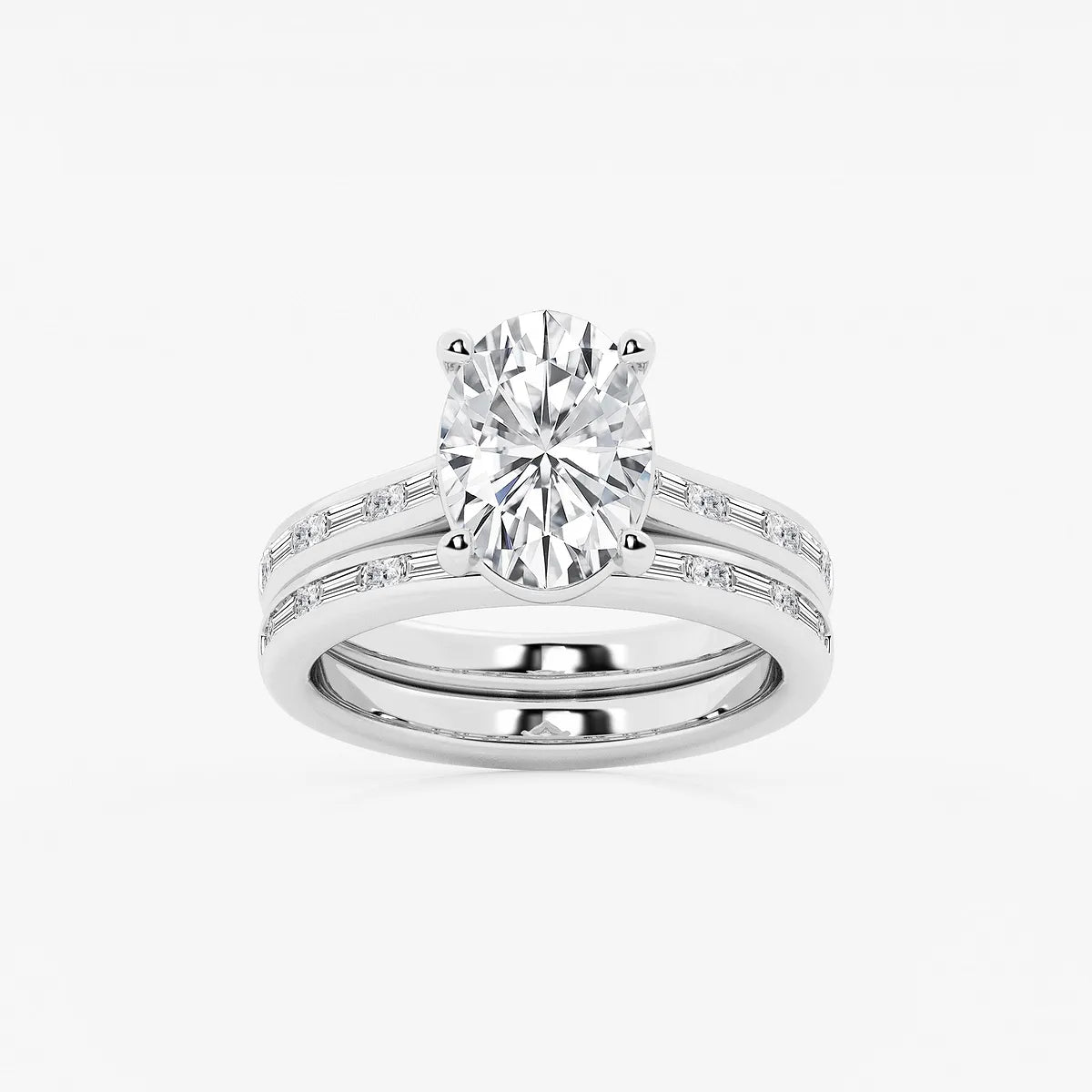 Oval Cut Solitaire Engagement Ring