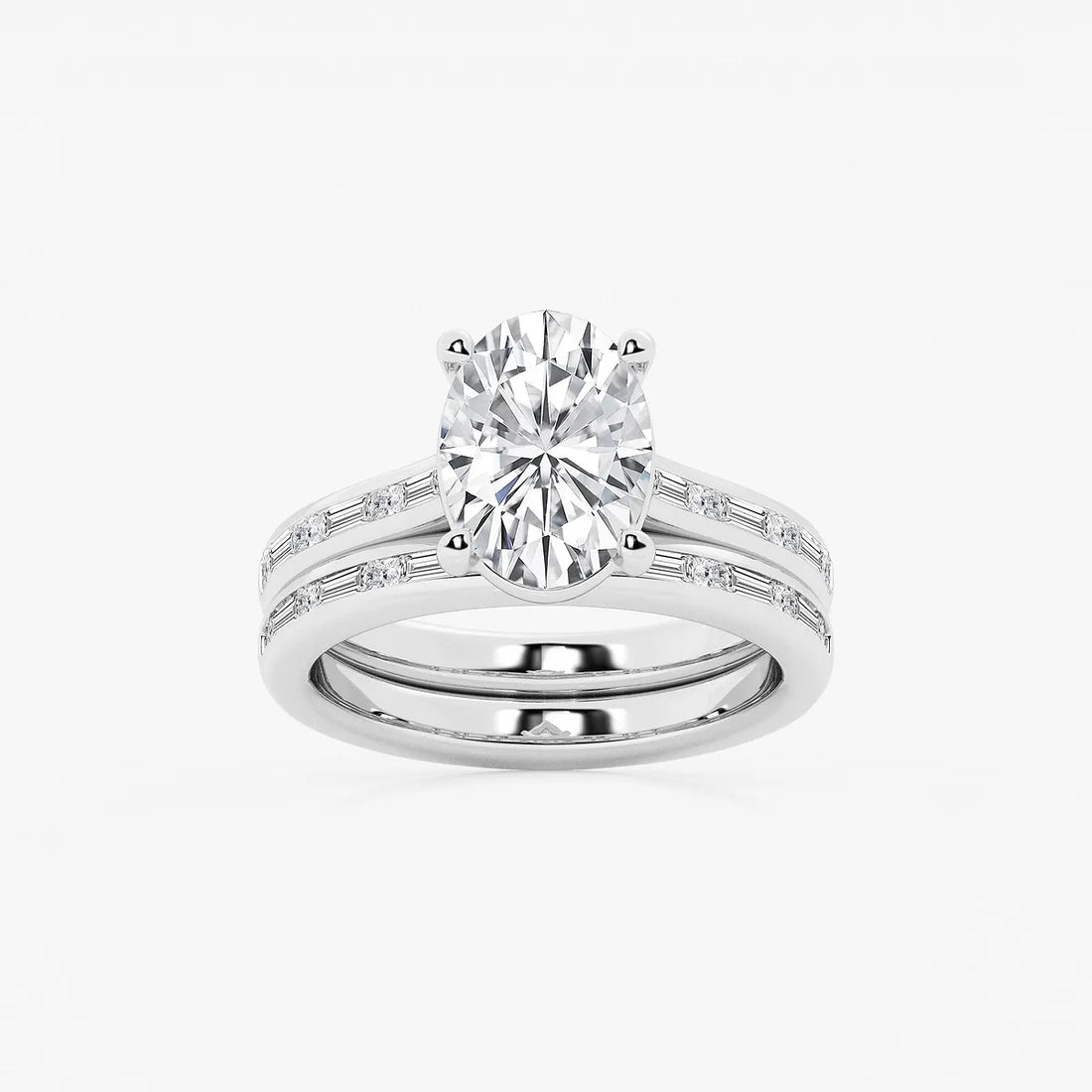 Oval Cut Solitaire Engagement Ring