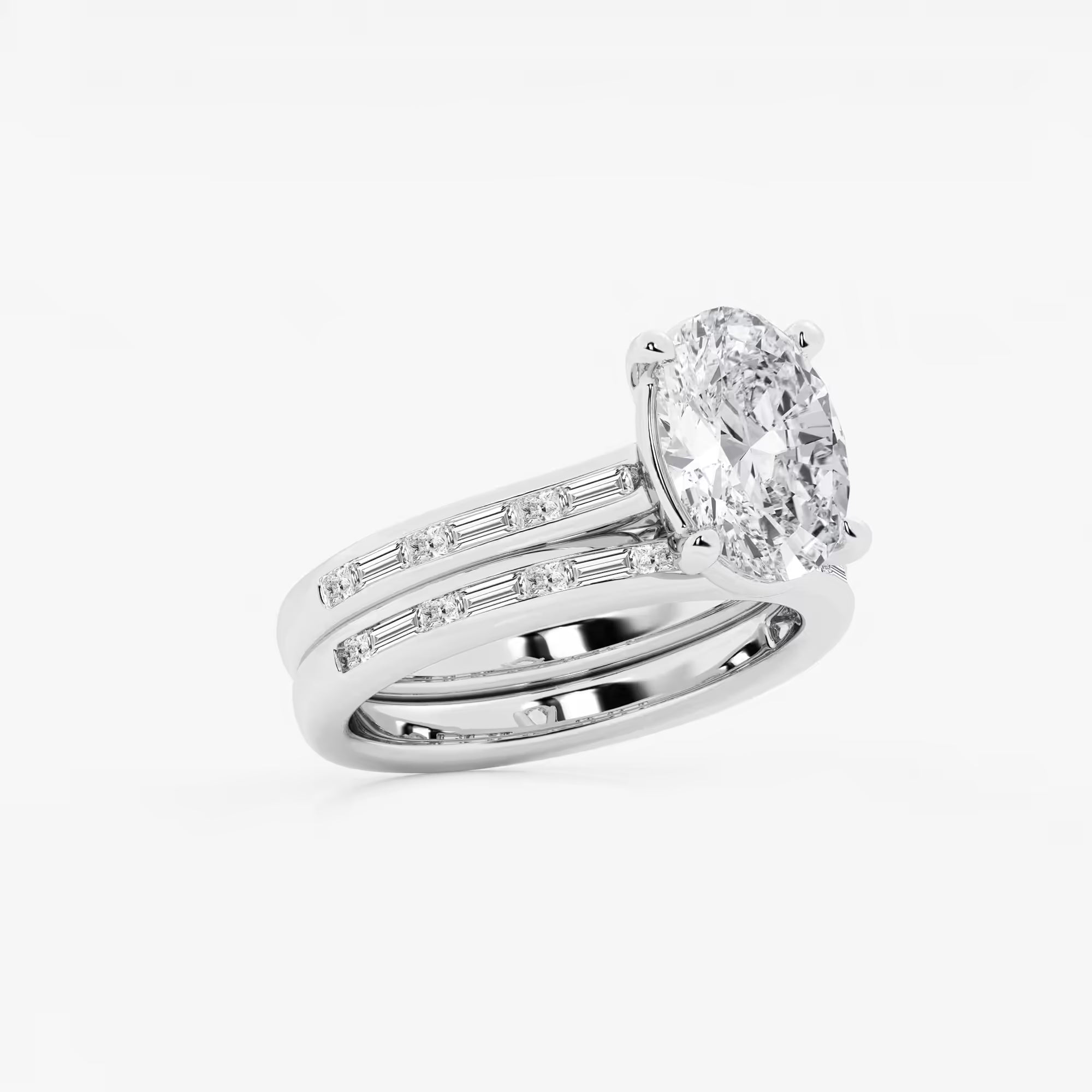 Oval Cut Solitaire Engagement Ring