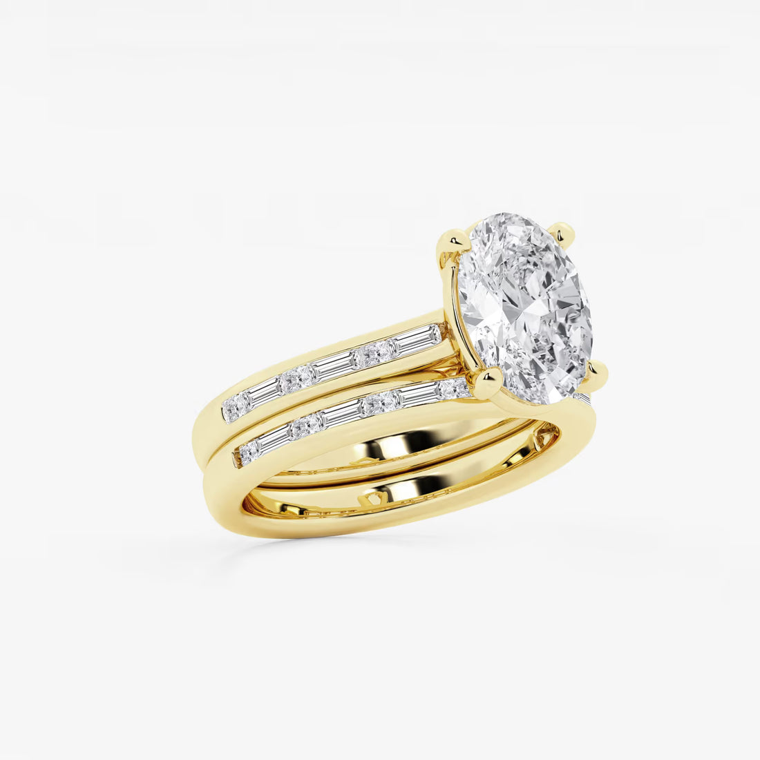 Oval Cut Solitaire Engagement Ring