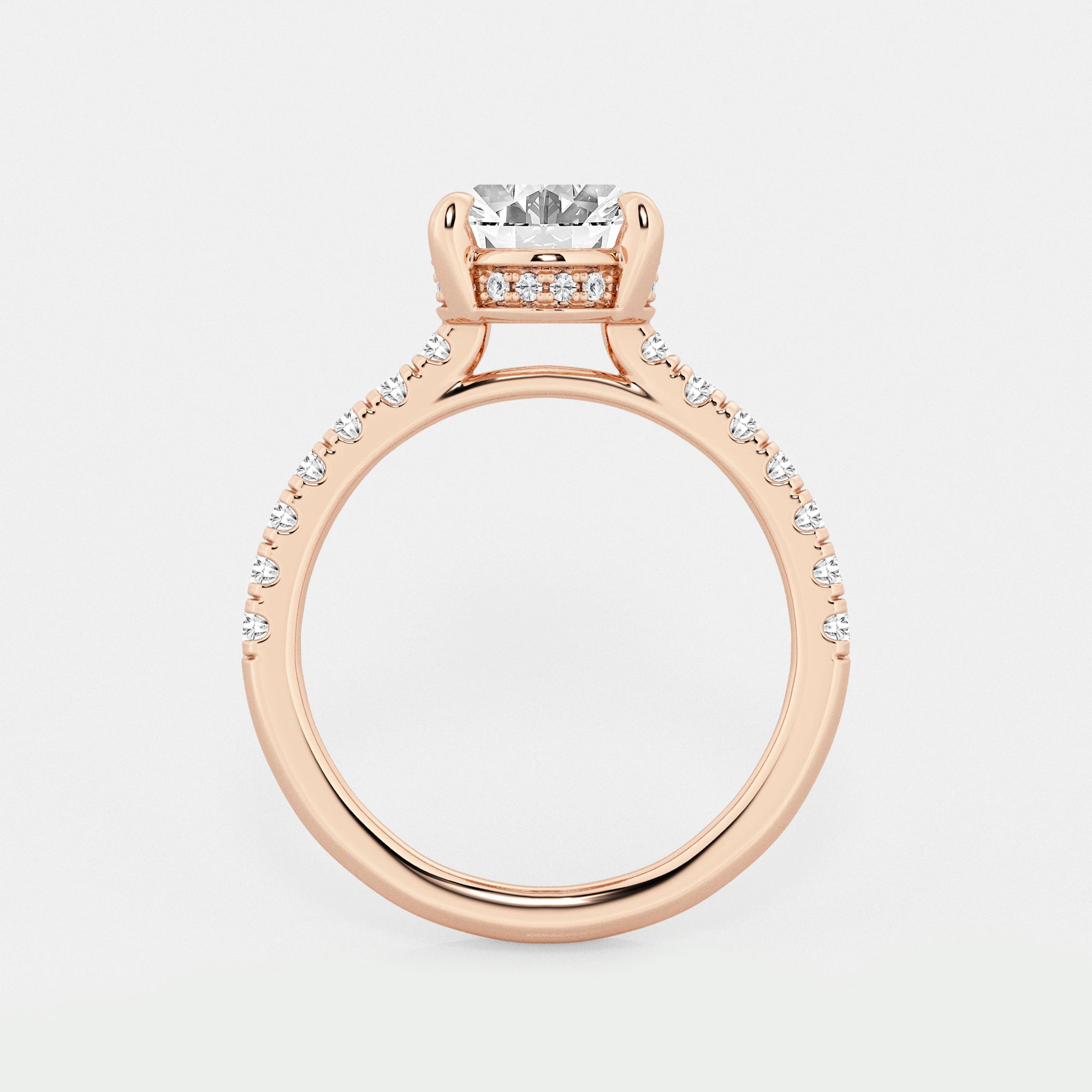 Oval Cut Solitaire Bridal Ring Set