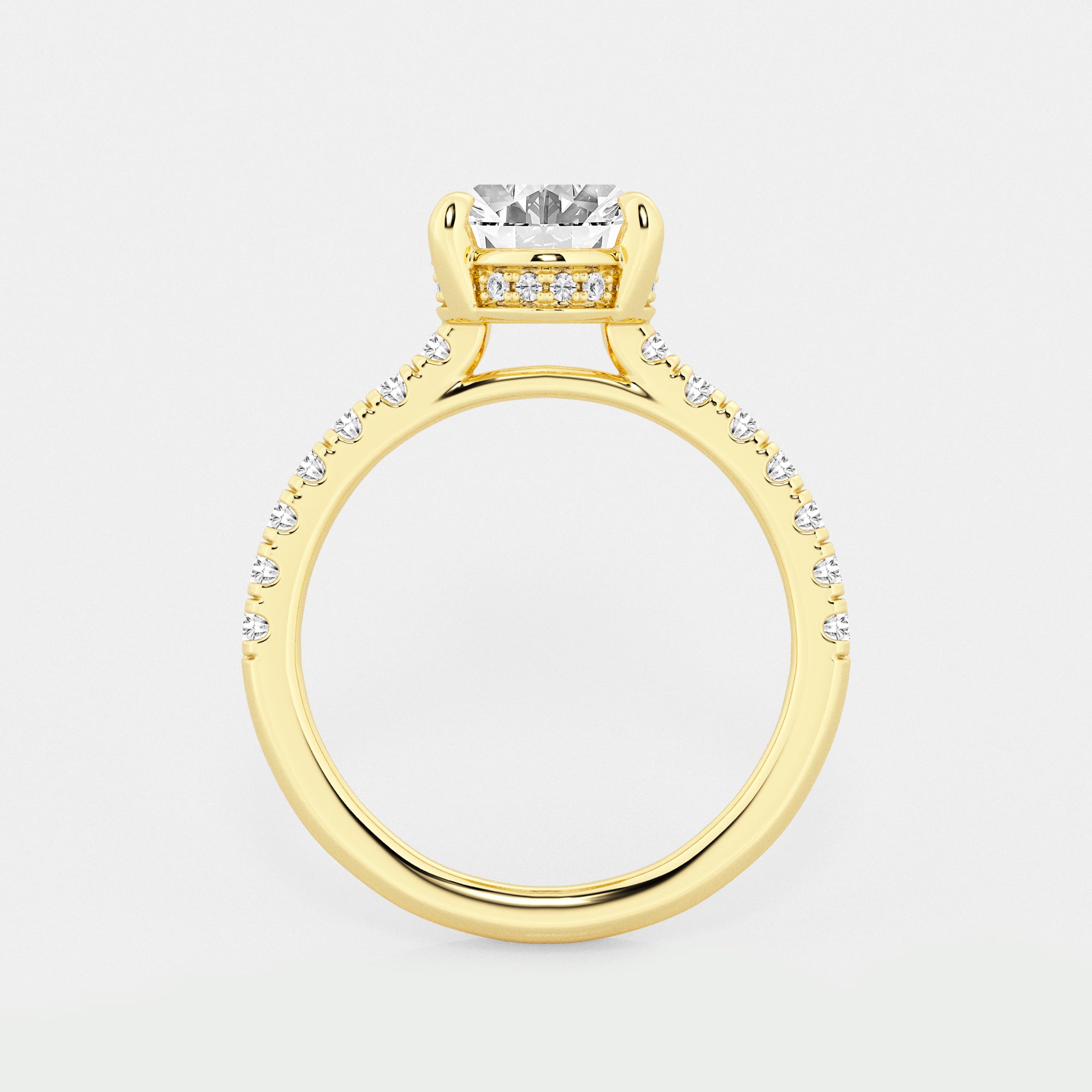 Oval Cut Solitaire Bridal Ring Set