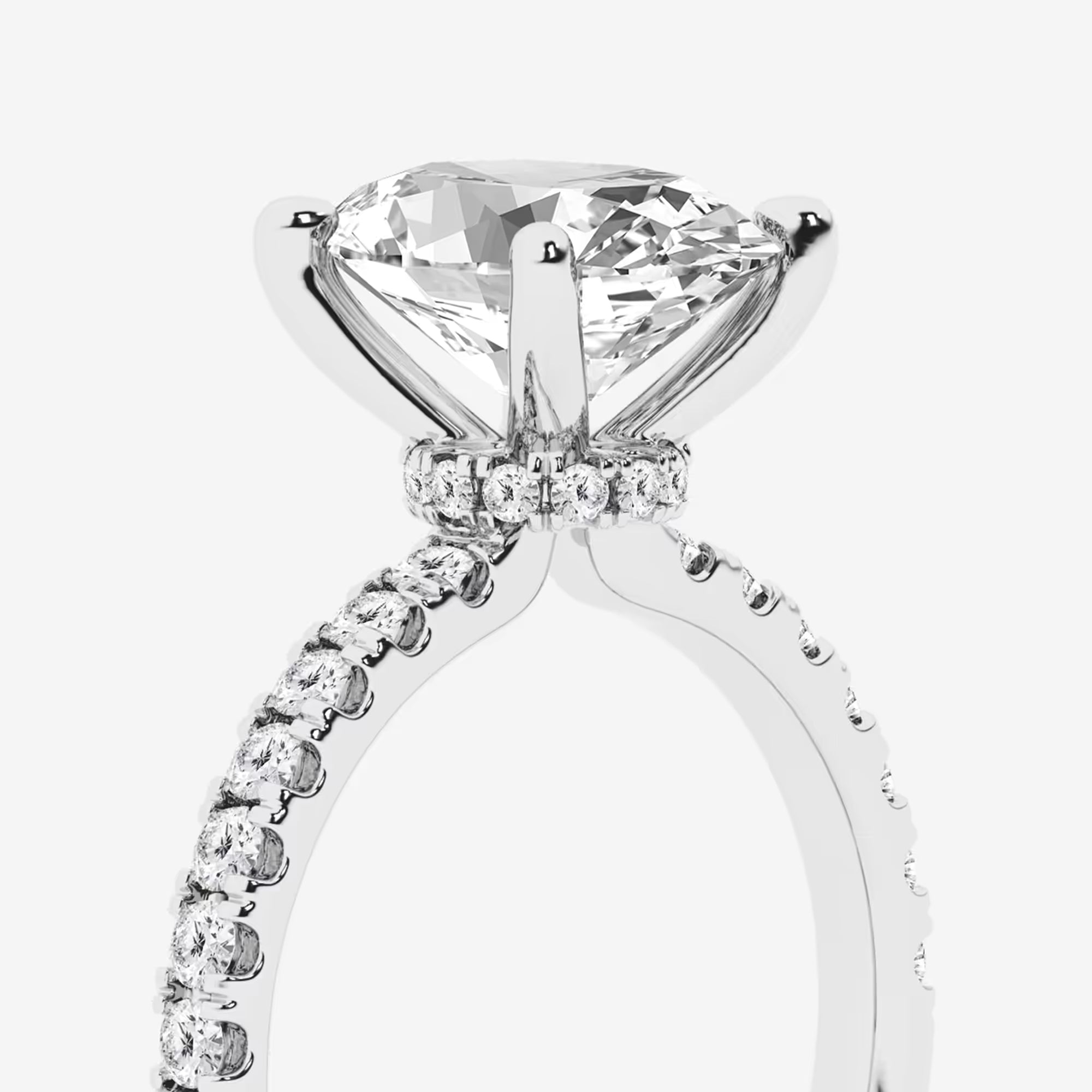 Oval Cut Solitaire Engagement Ring