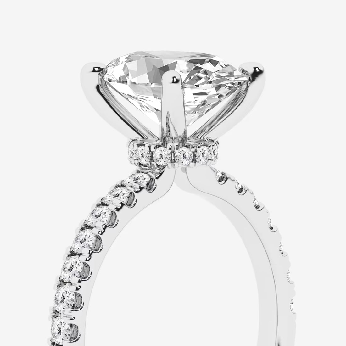 Oval Cut Solitaire Engagement Ring