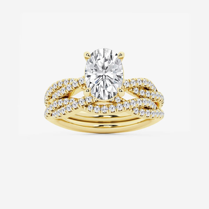 Title: Oval Cut Solitaire Engagement Ring