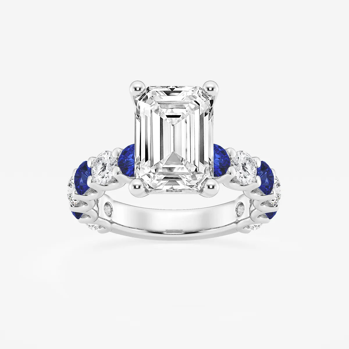 Emerald Cut Engagement Ring