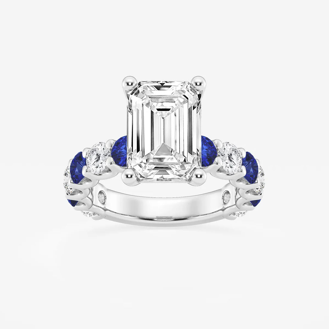 Emerald Cut Engagement Ring