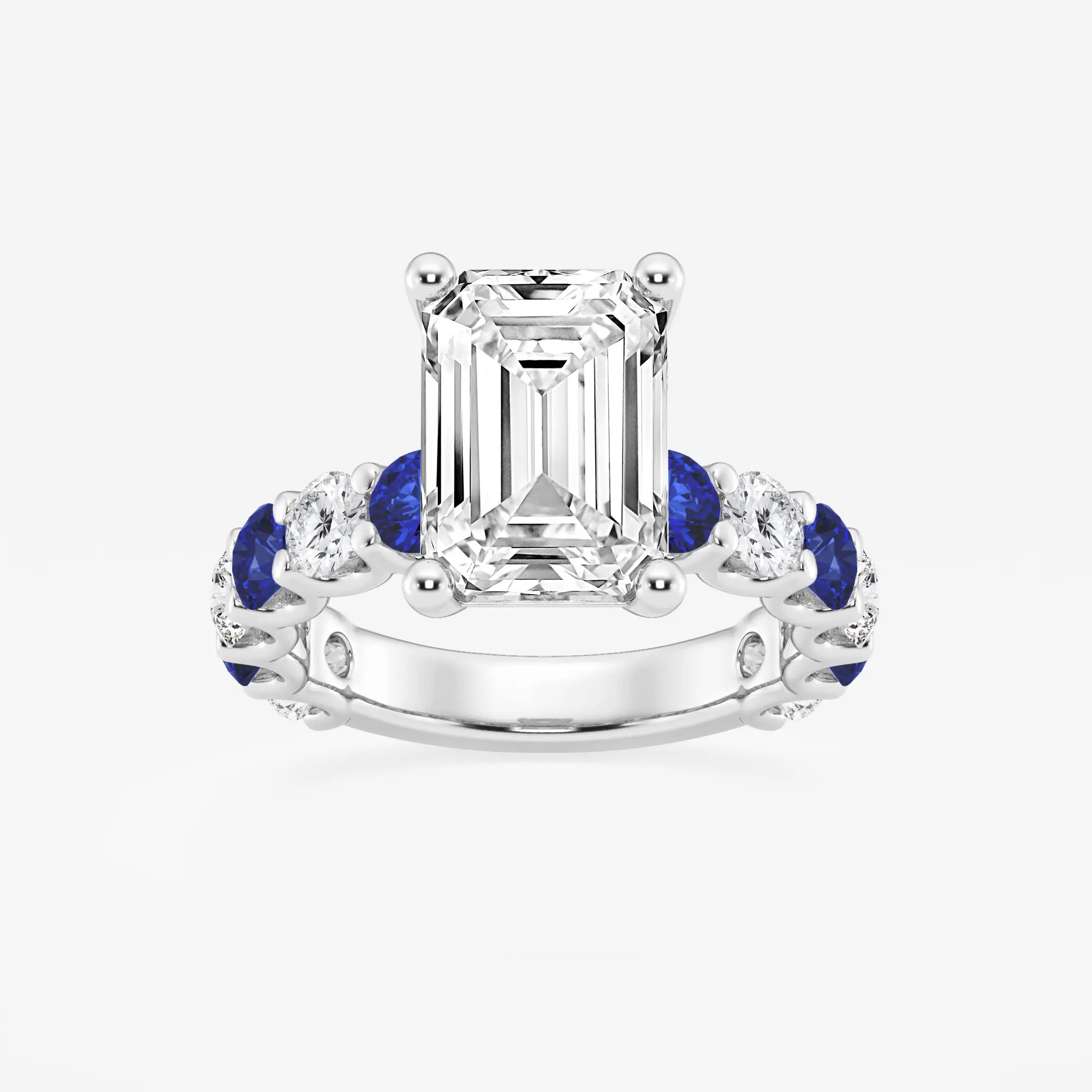 Emerald Cut Engagement Ring