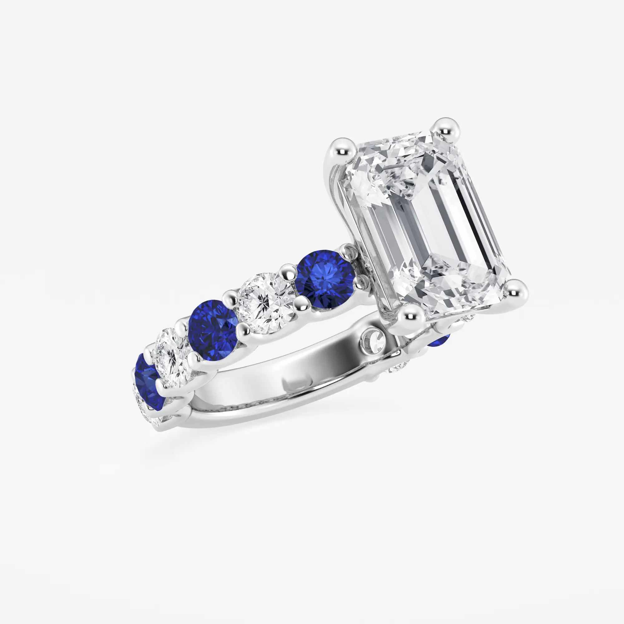 Emerald Cut Engagement Ring