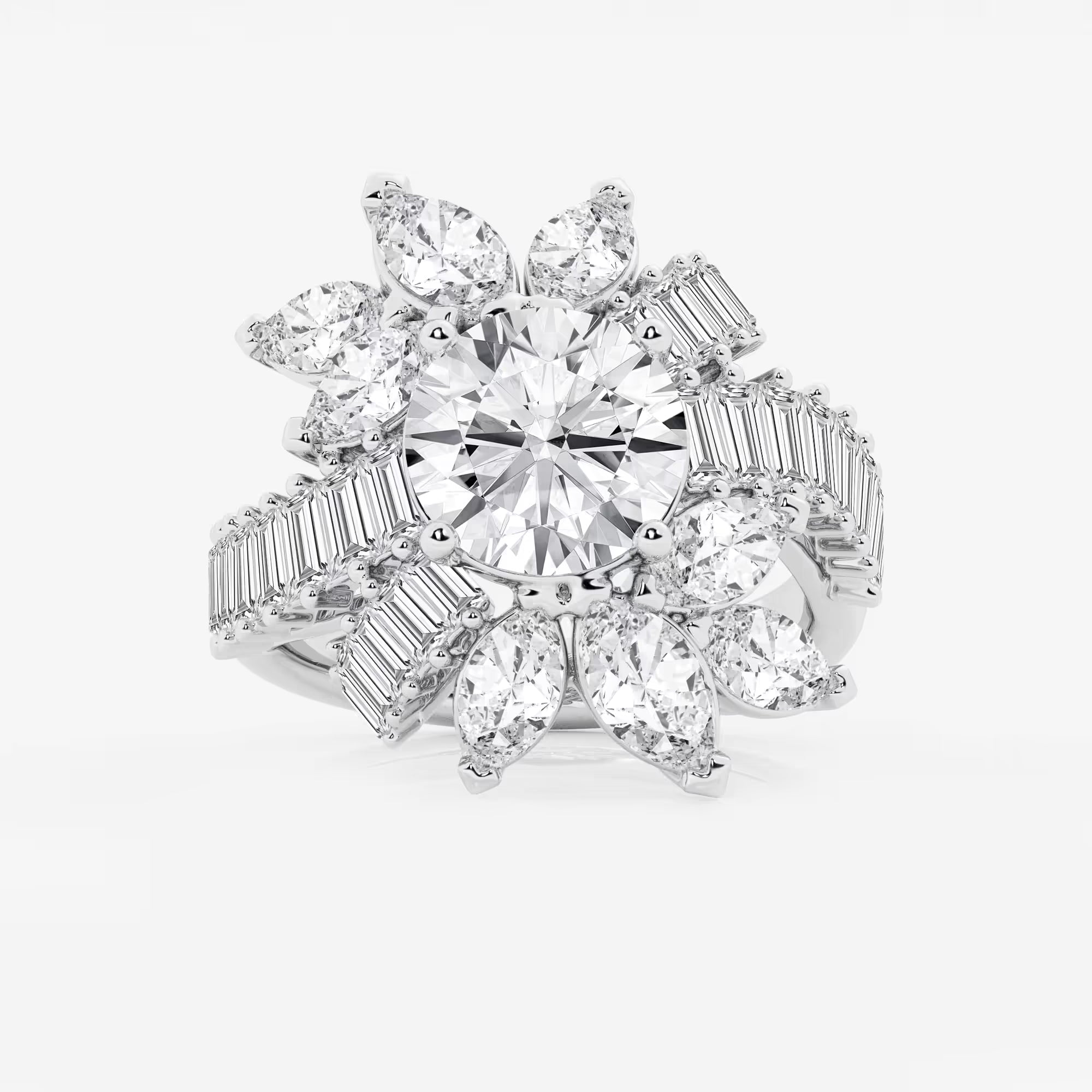 Pirouetta Multi-Shape Lab-Grown Diamond Ballerina Ring