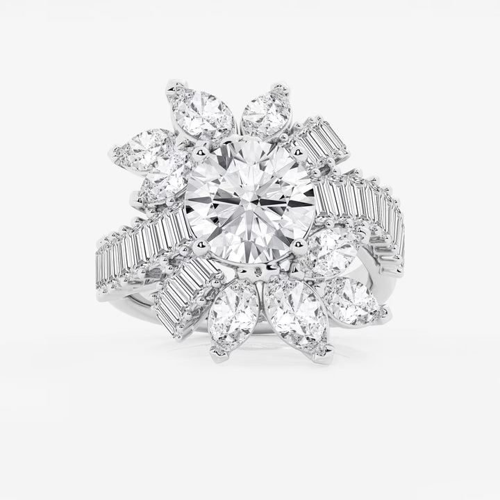 Pirouetta Multi-Shape Lab-Grown Diamond Ballerina Ring