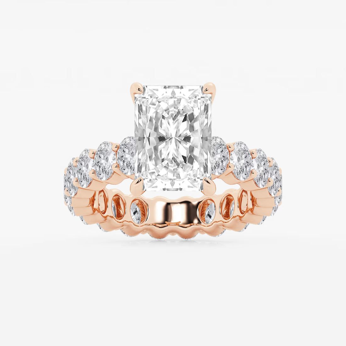 Everlisse Lab-Grown Diamond Eternity Engagement Ring