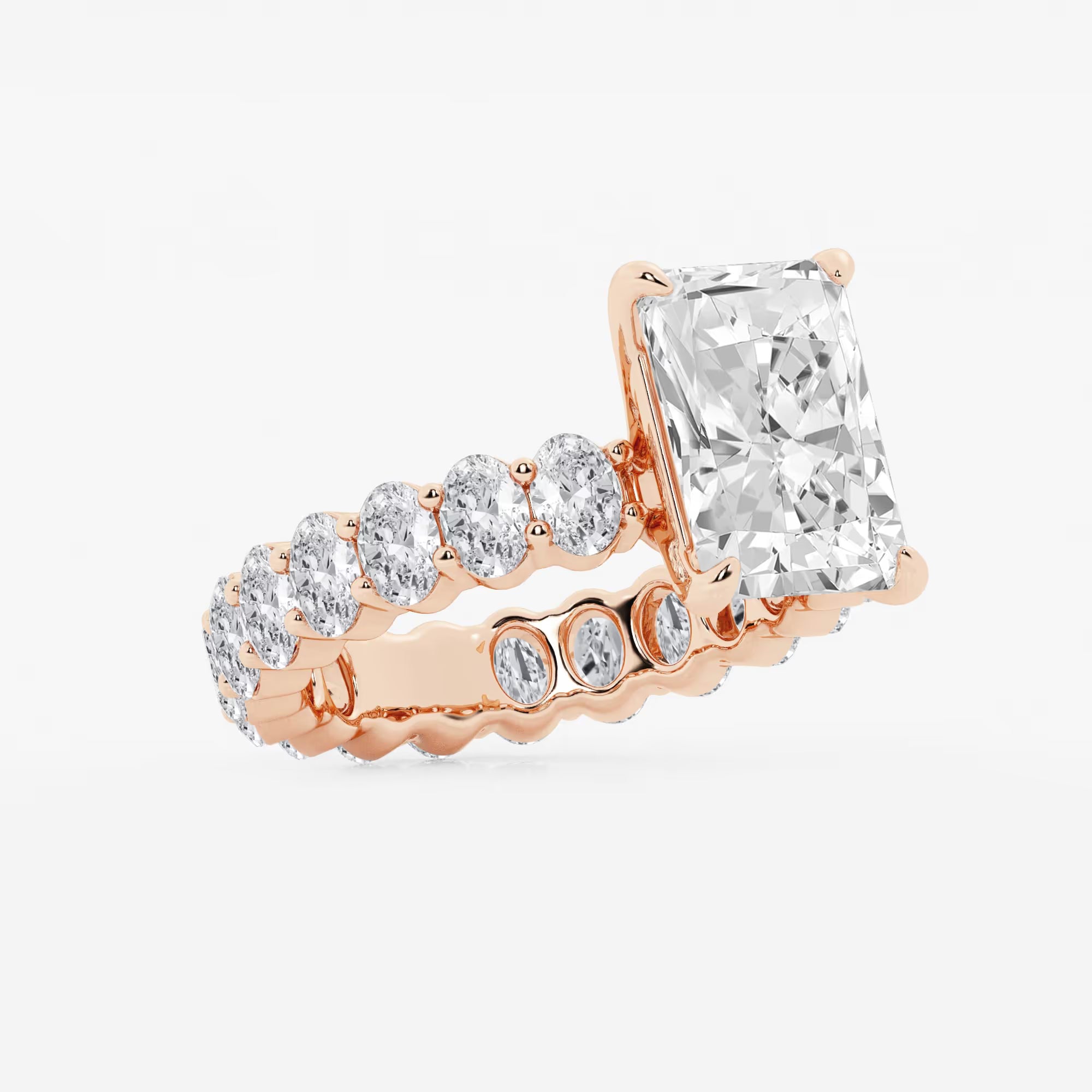 Everlisse Lab-Grown Diamond Eternity Engagement Ring