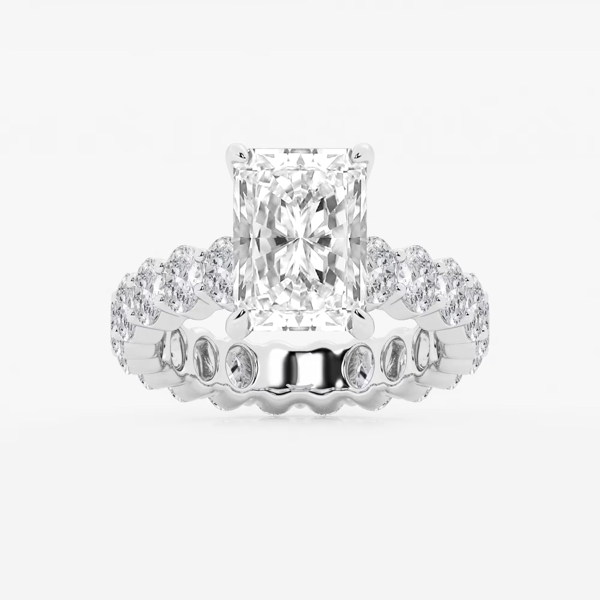 Everlisse Lab-Grown Diamond Eternity Engagement Ring