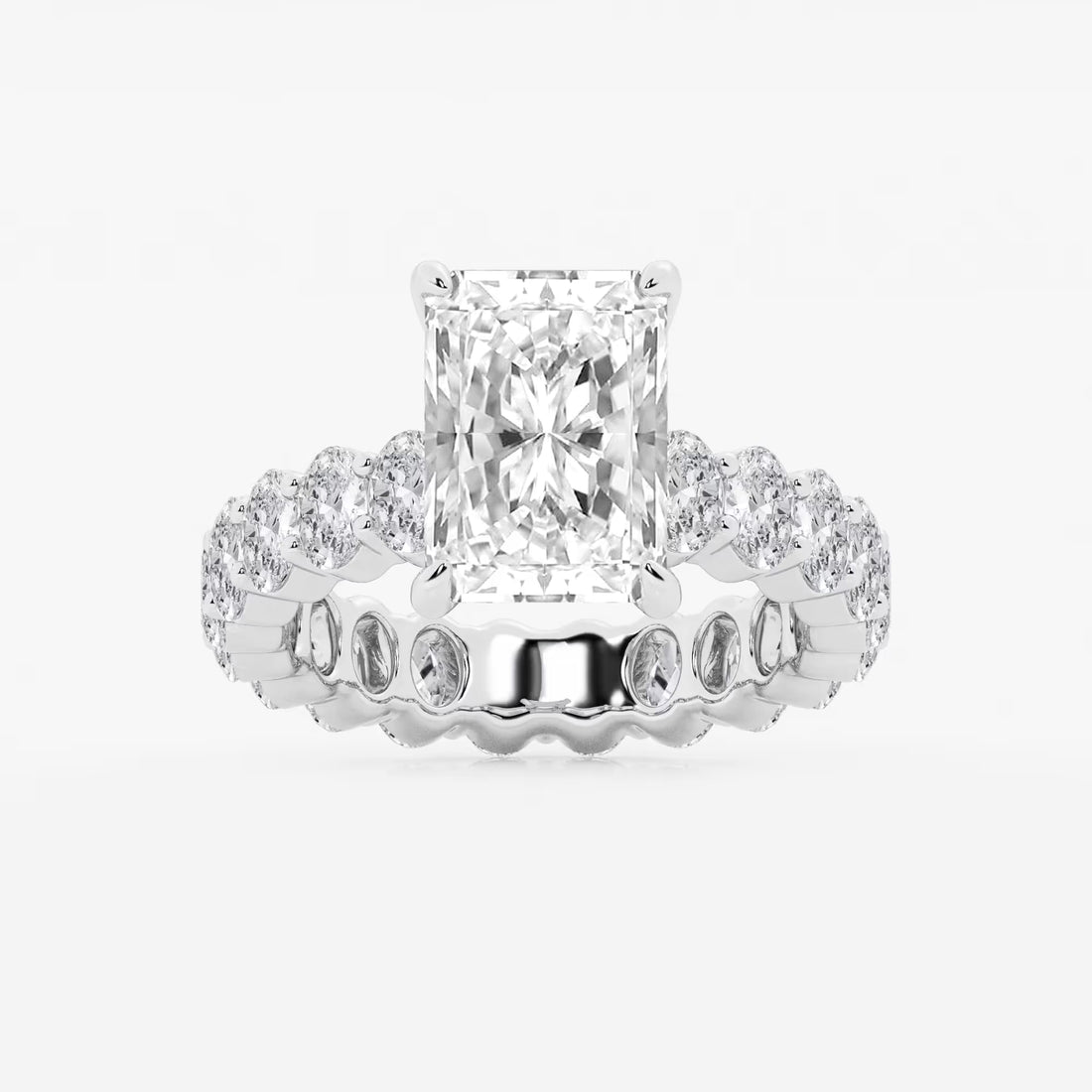 Everlisse Lab-Grown Diamond Eternity Engagement Ring