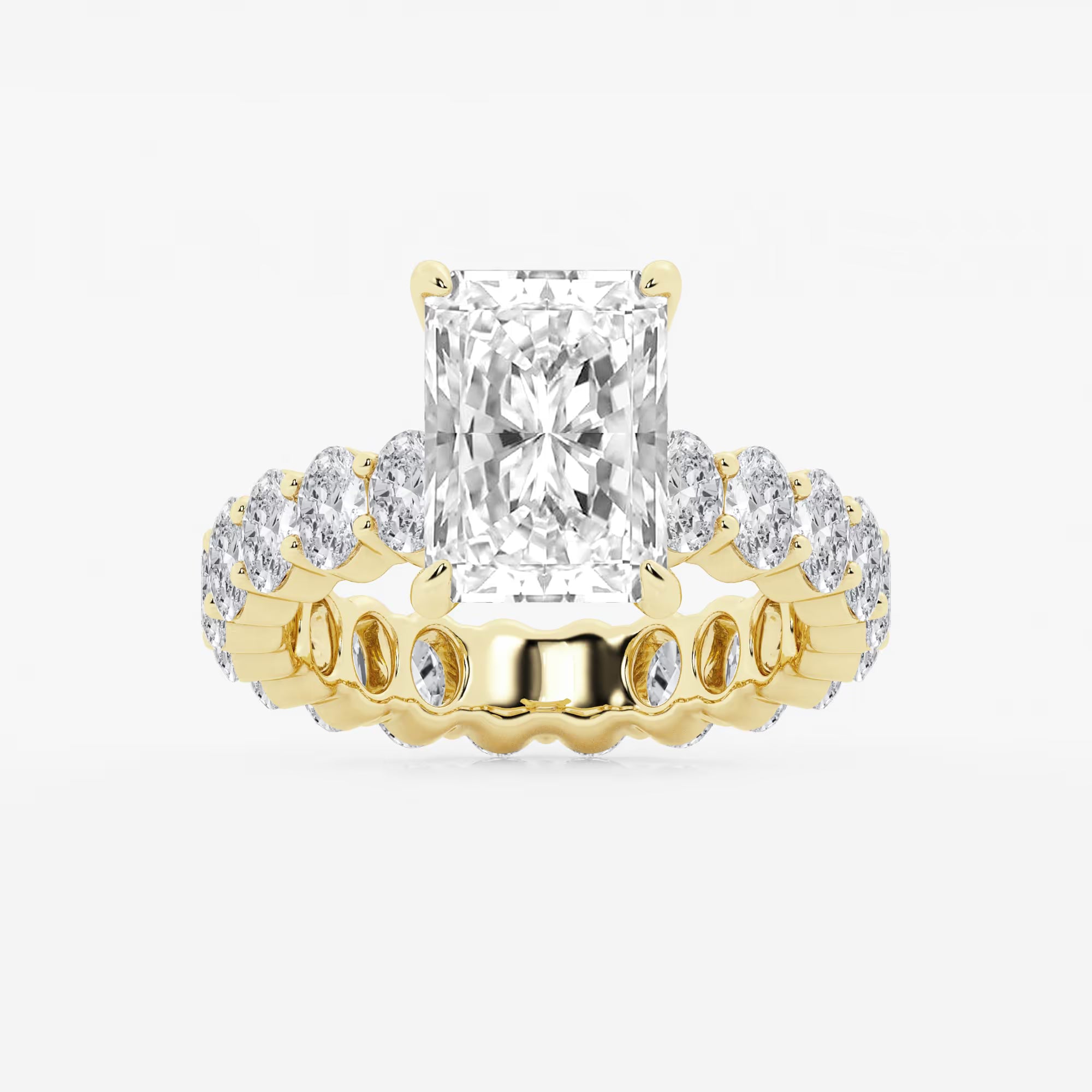 Everlisse Lab-Grown Diamond Eternity Engagement Ring