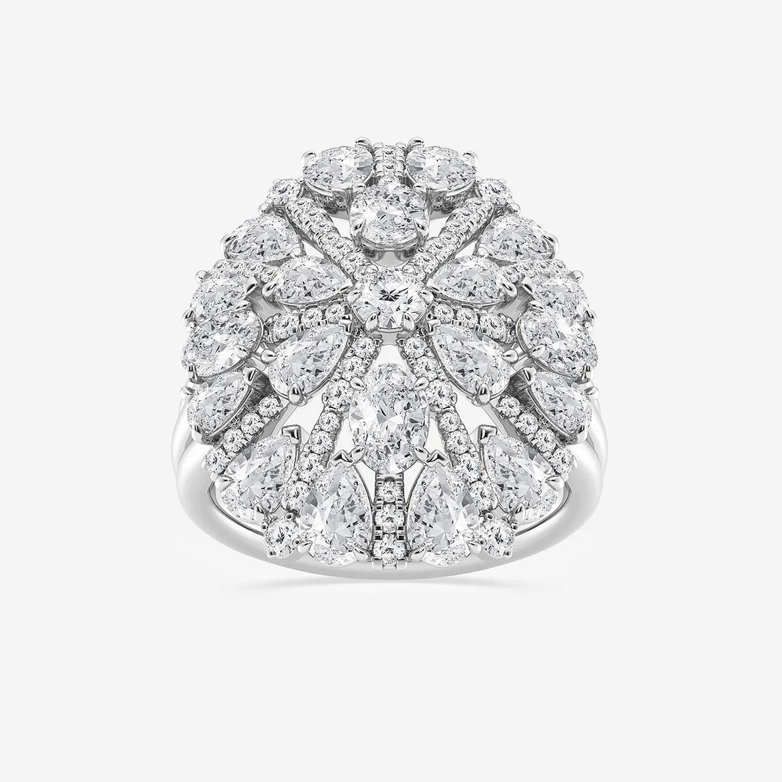 Floréa Burst Multi-Shape Lab-Grown Diamond Floral Ring