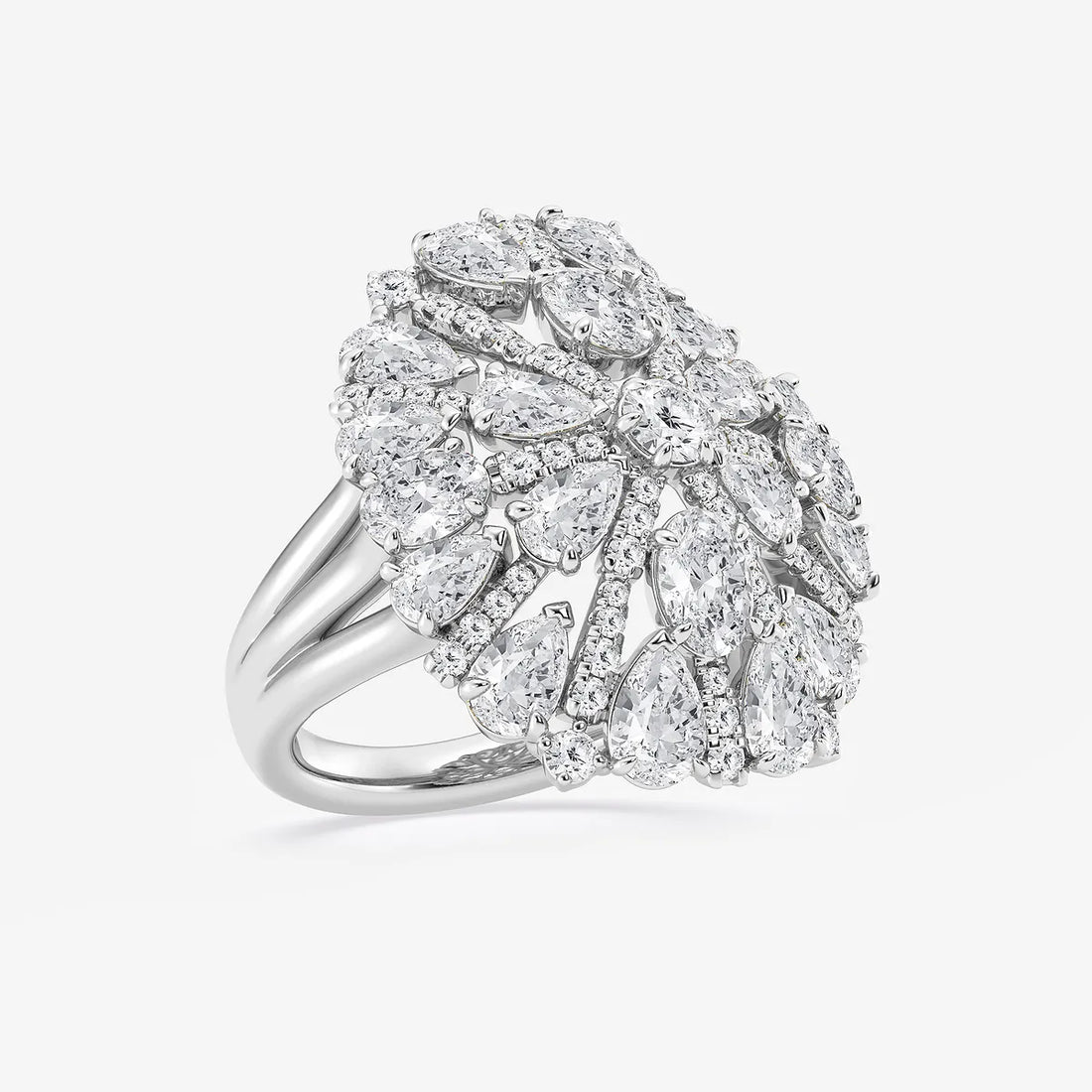 Floréa Burst Multi-Shape Lab-Grown Diamond Floral Ring