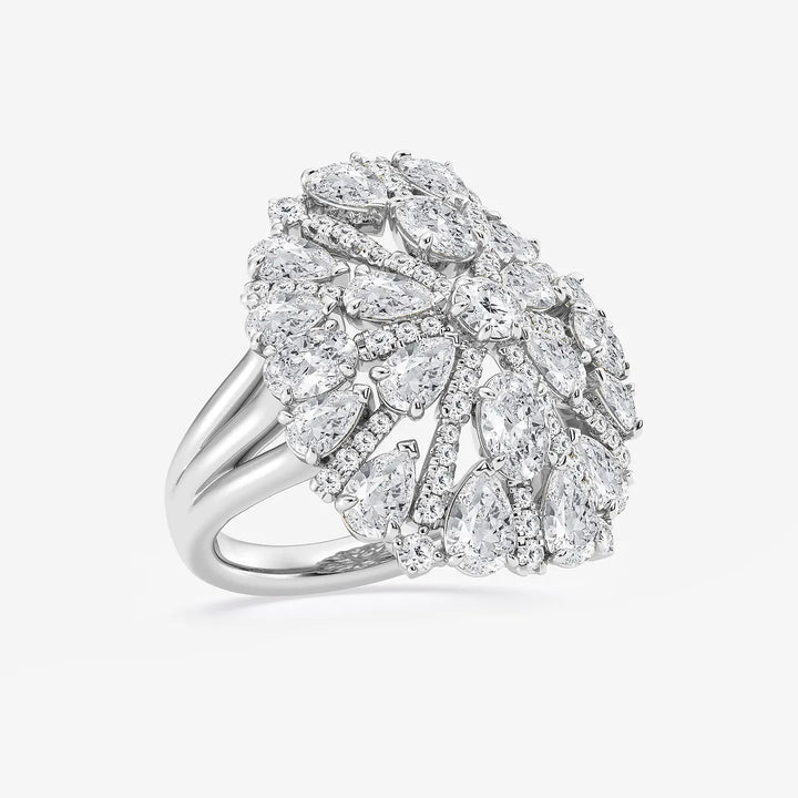 Floréa Burst Multi-Shape Lab-Grown Diamond Floral Ring