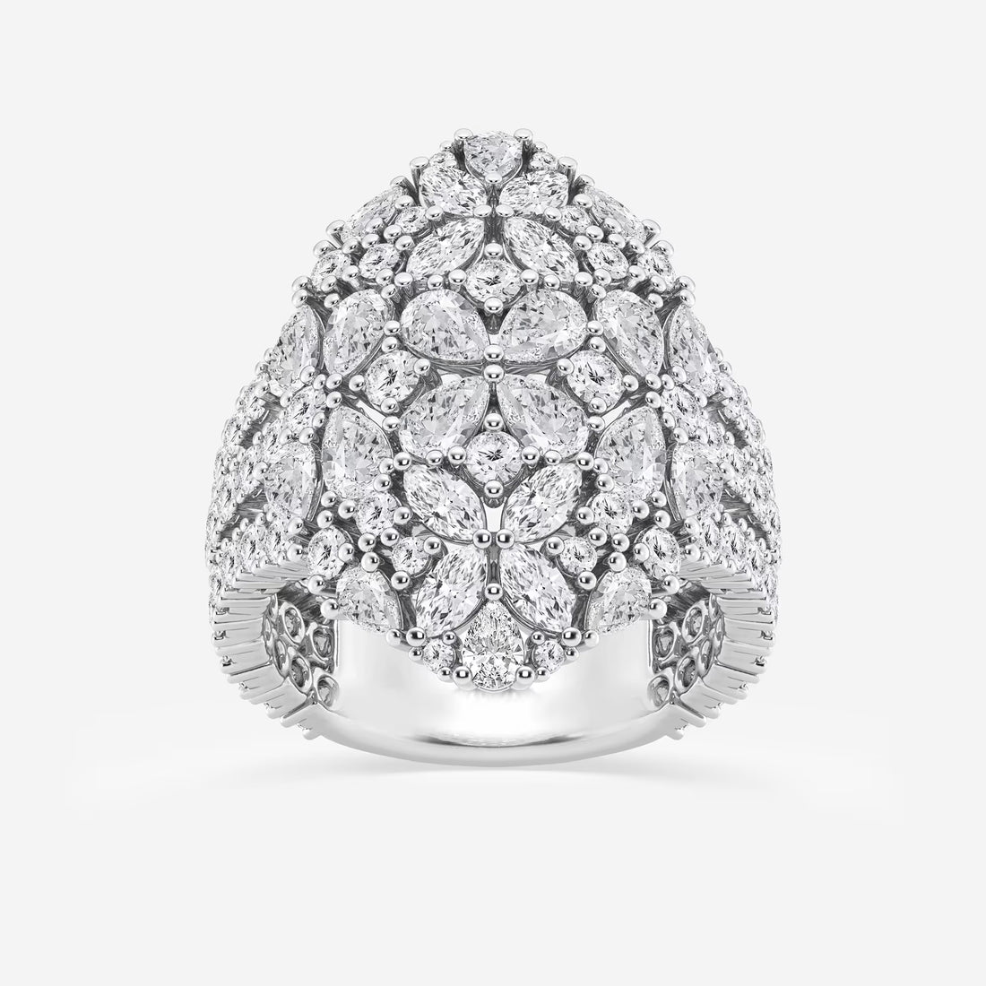 Élanza Multi-Shape Lab-Grown Diamond Cocktail Ring
