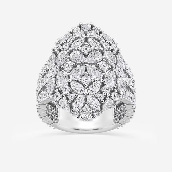Élanza Multi-Shape Lab-Grown Diamond Cocktail Ring