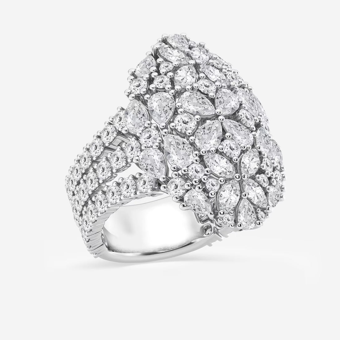 Élanza Multi-Shape Lab-Grown Diamond Cocktail Ring