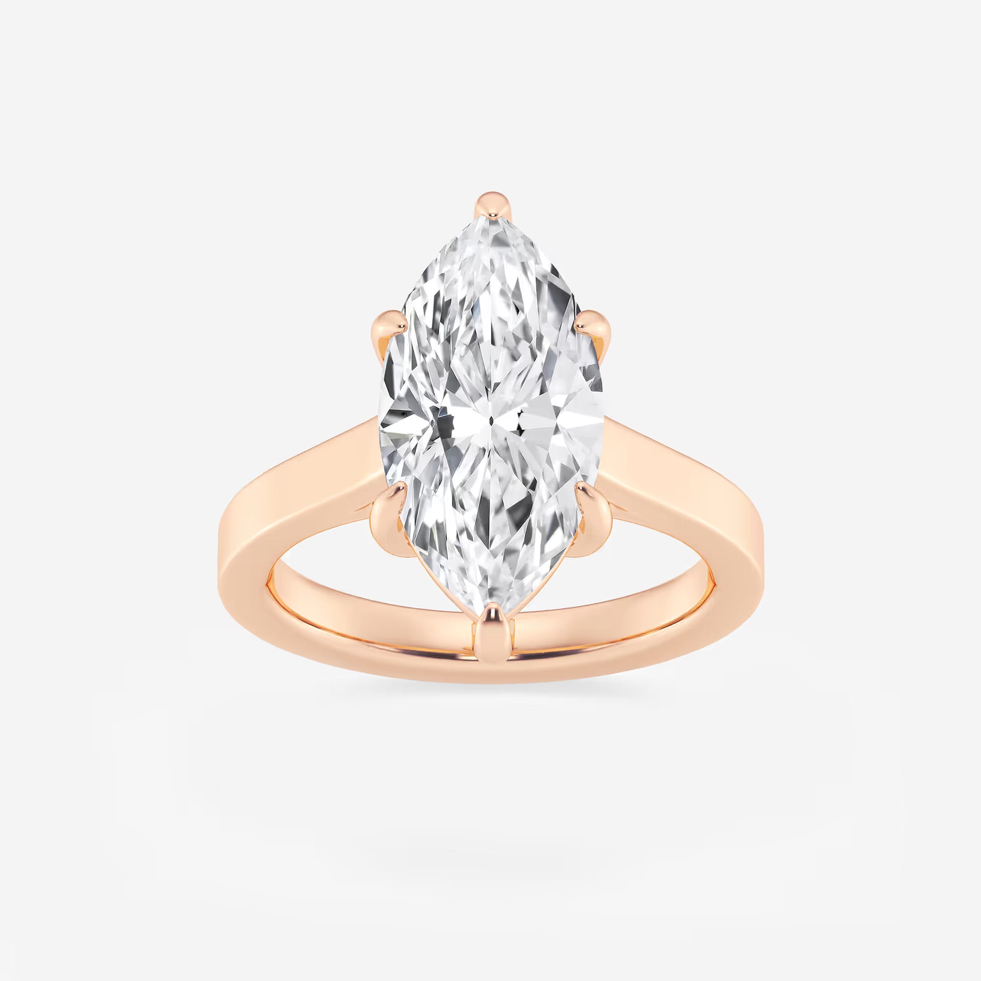Celeste Marquise Lab-Grown Diamond Solitaire Engagement Ring