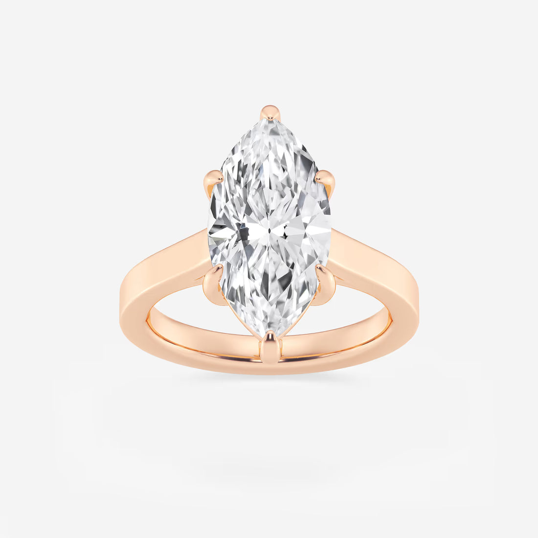 Celeste Marquise Lab-Grown Diamond Solitaire Engagement Ring