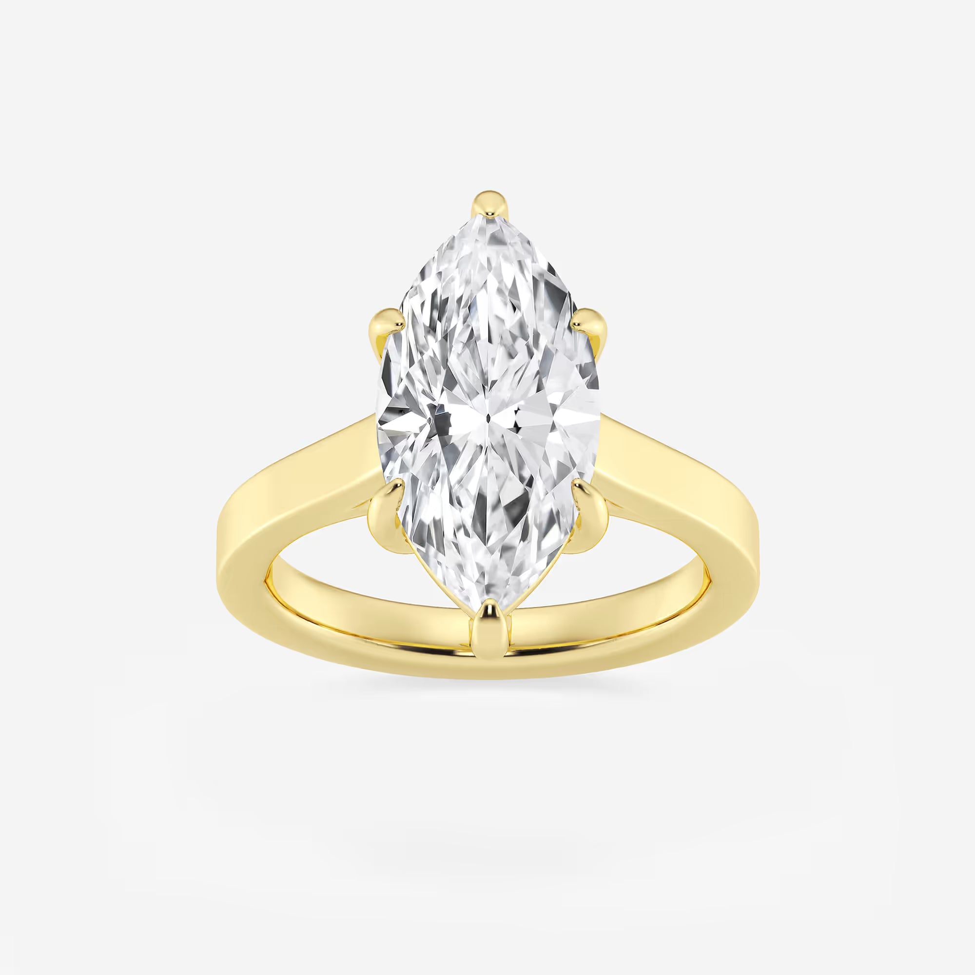 Celeste Marquise Lab-Grown Diamond Solitaire Engagement Ring