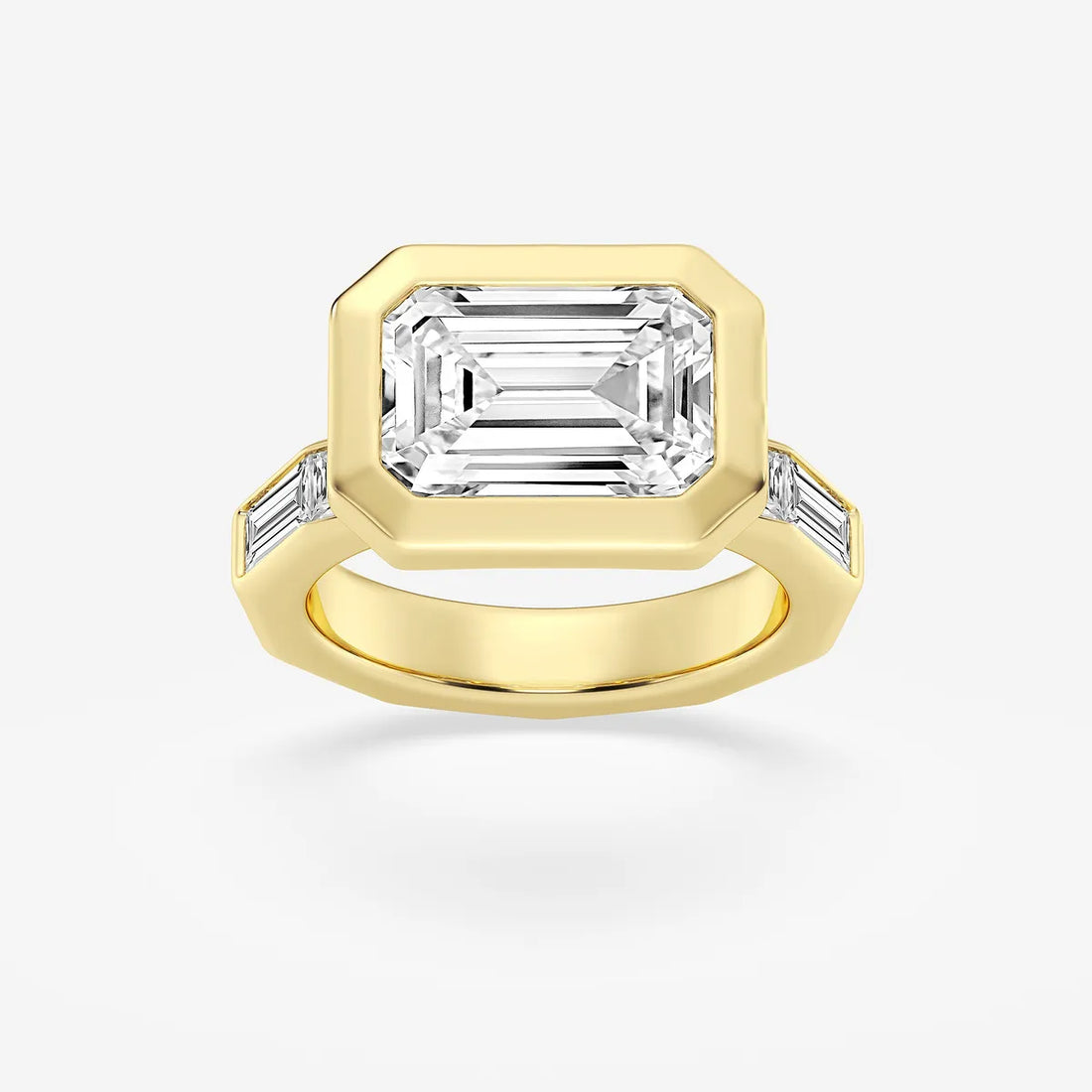 Elysian Emerald Whisper Engagement Ring